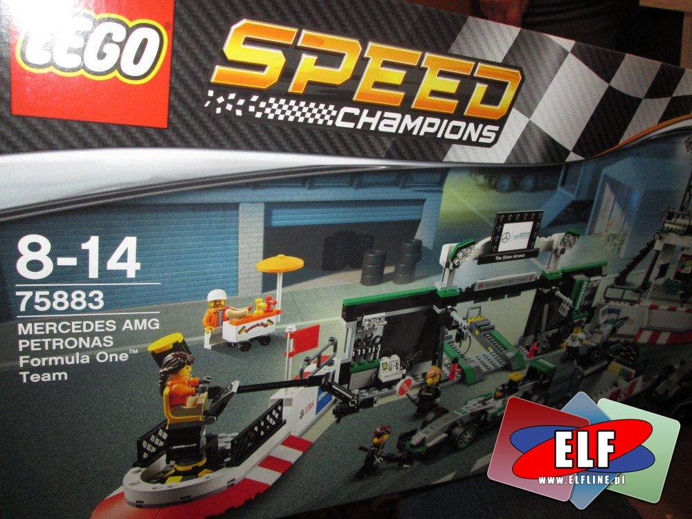 Lego Speed Champions, 75883 MERCEDES AMG PETRONAS Formula One Team, klocki