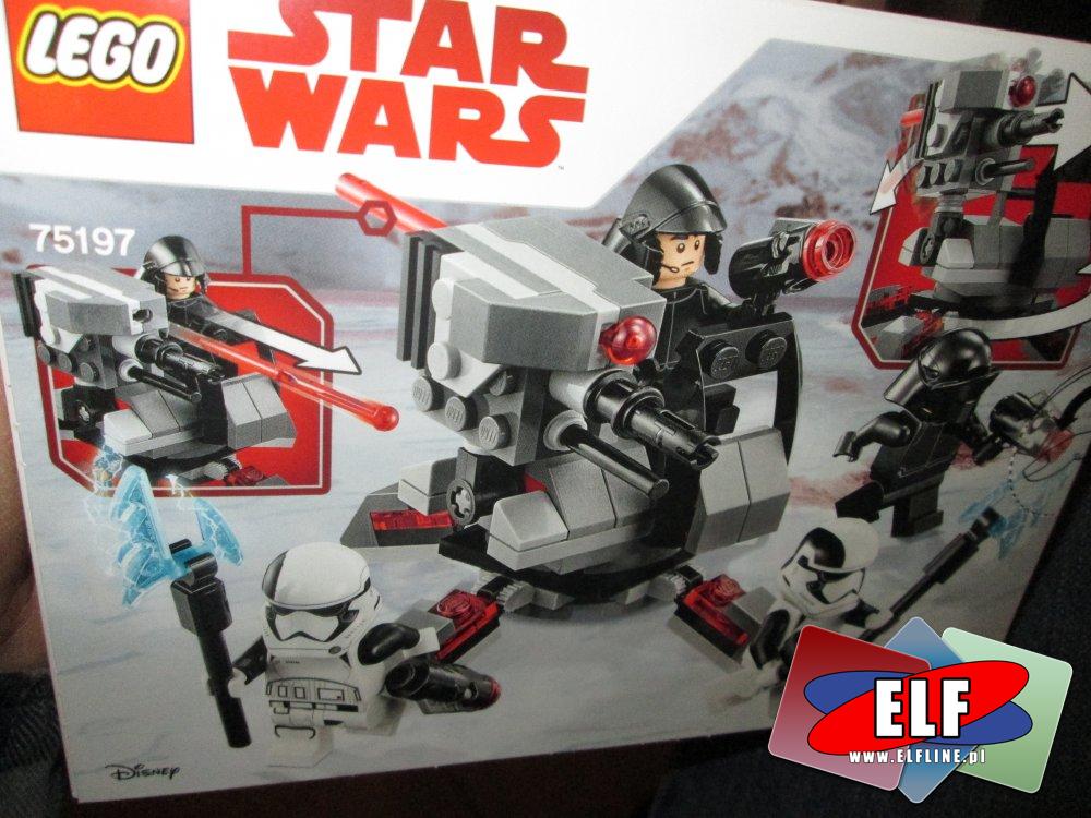 Lego StarWars, Star Wars, 75197 Najwyższy Porządek, klocki