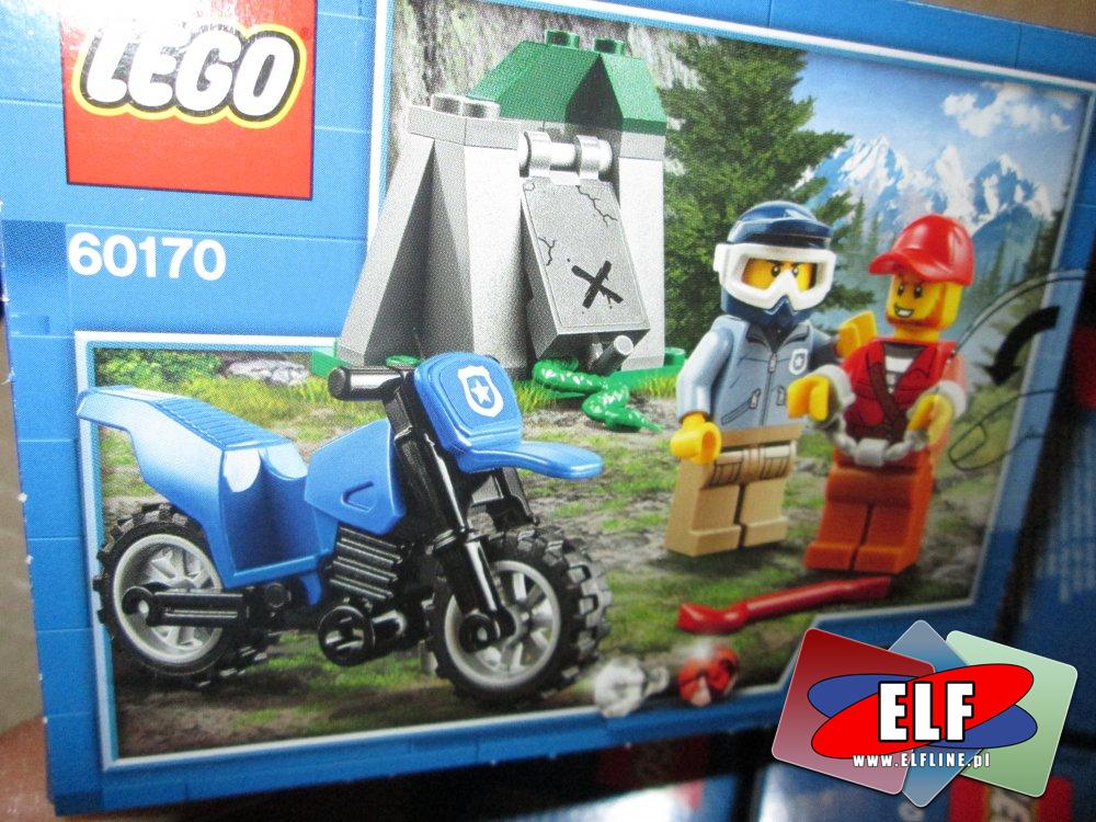 Lego City, 60170 Pościg za terenówką, klocki