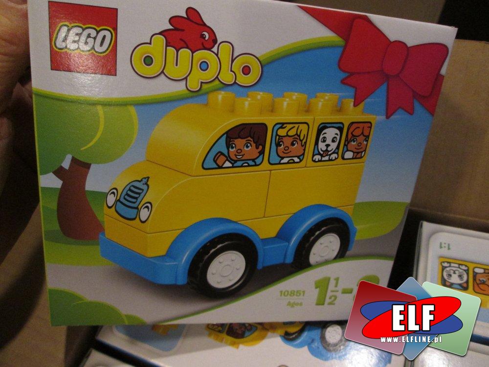 Lego Duplo, 10851 Mój pierwszy autobus, klocki