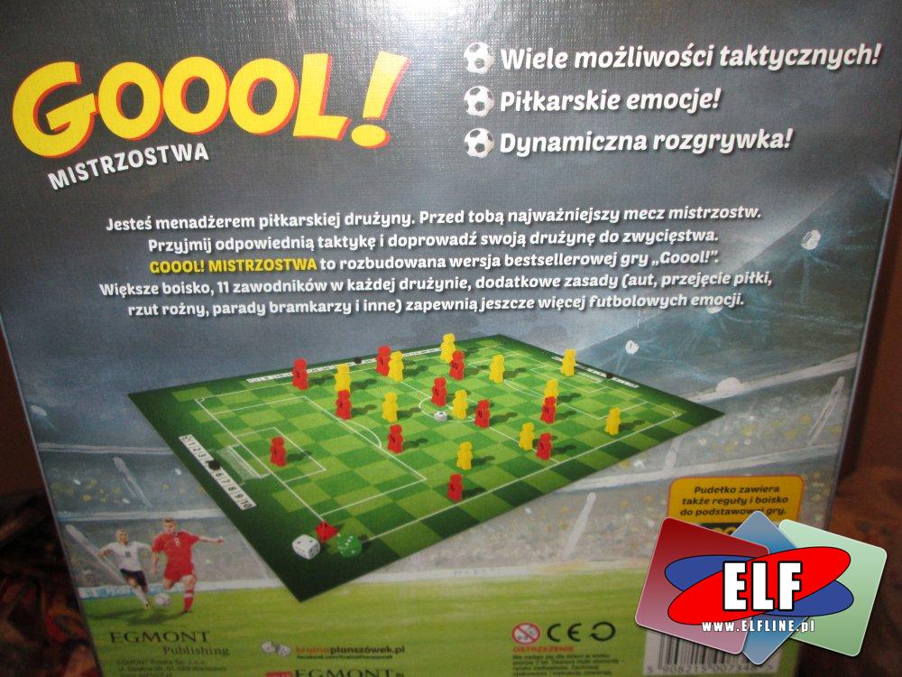 Gra Goool! Mistrzostwa, Gry