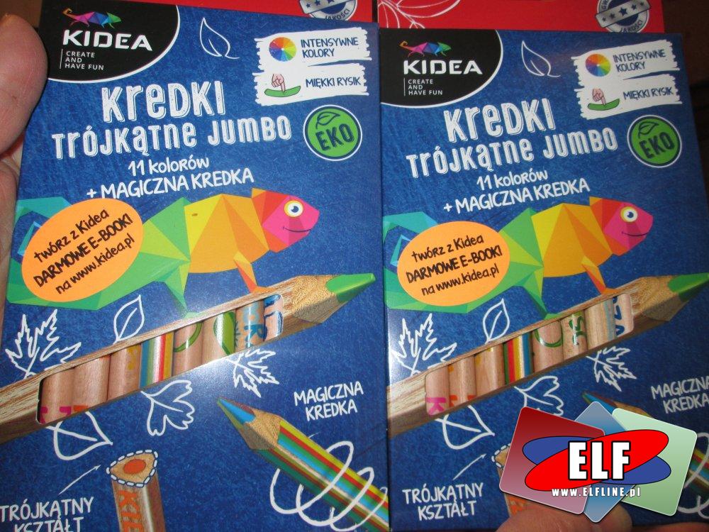 Kredki trójkątne, kredka trójkątna, szkolne, szkolna
