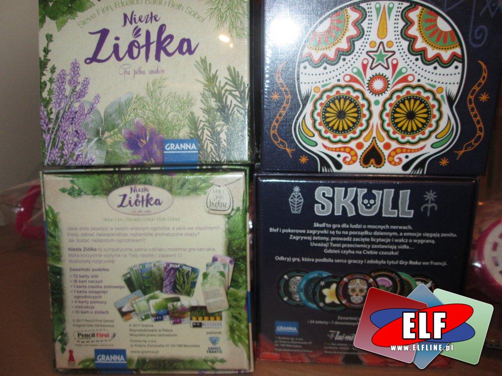 Gra Niezłe ziółka, Gra Skull, Gry