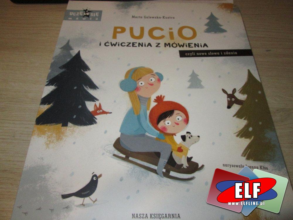Książka Opowiadania, Pucio Uczy się Mówić