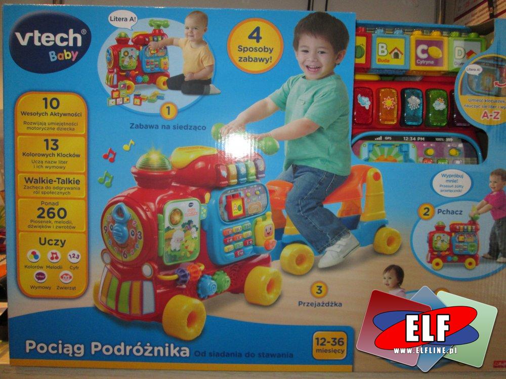 vTech Baby, Jeździk małego cyklisty, Pociąg Podróżnika, Jeździki, motor, motocykl dla dziecka, dzieci
