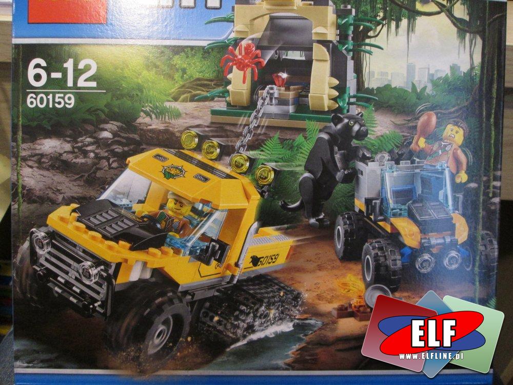 Lego City, 60159 Misja półgąsienicowej terenówki, klocki