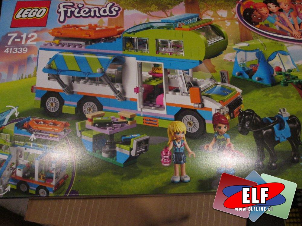 Lego Friends, 41339 Samochód kempingowy Mii, klocki