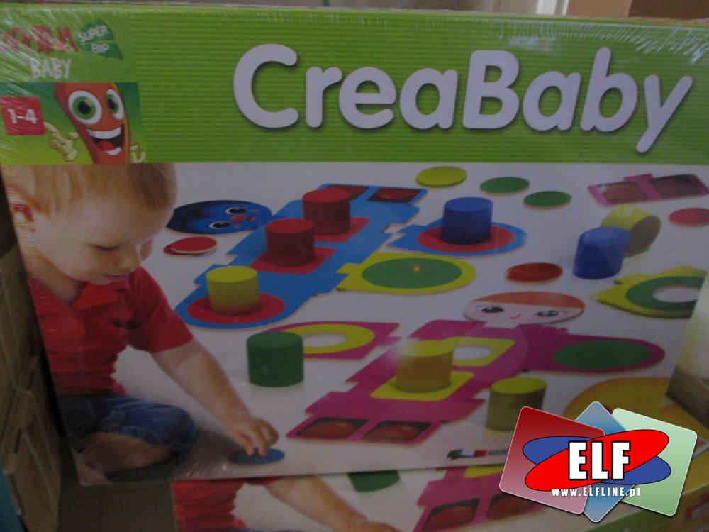 Gry edukacyjne CreaBaby BabyFarm, Progresywne Puzzle i inne, Zabawki i gry edukacyjne dla dzieci