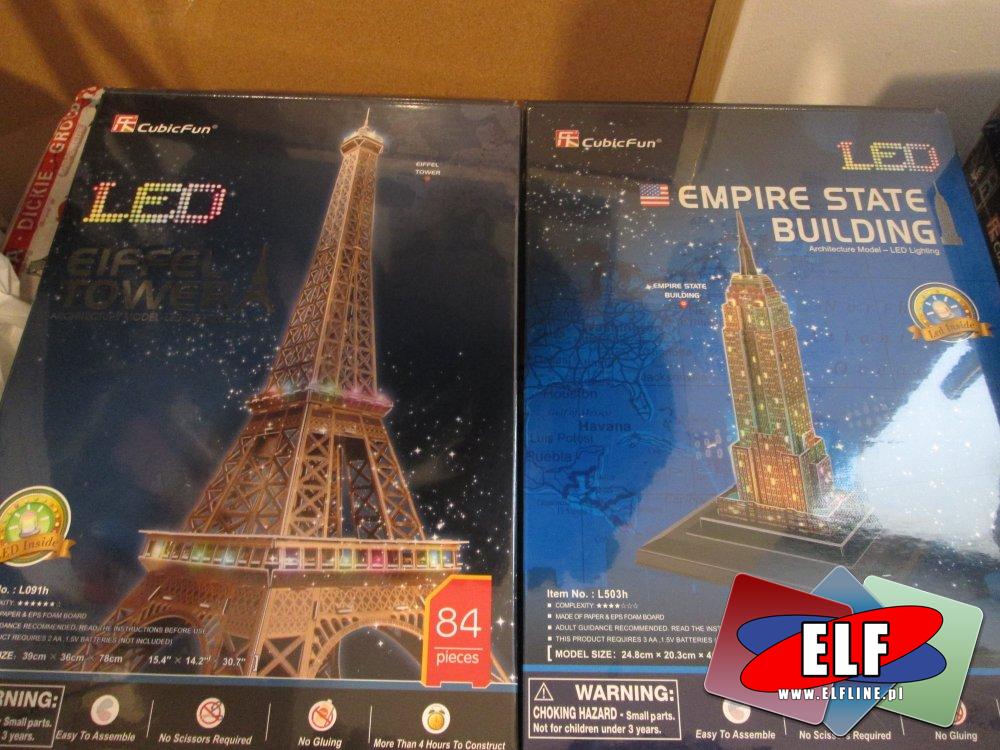 Puzzle LED 3D, Puzzle 3D Ledowe
