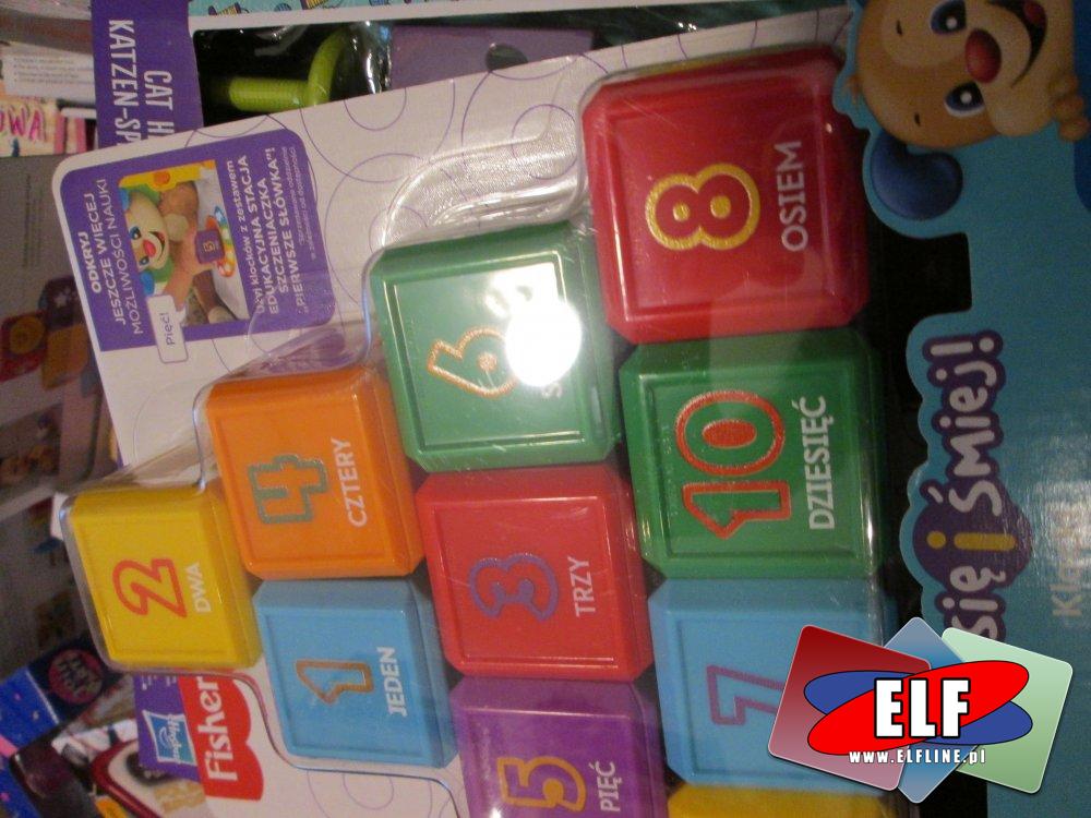 Fisher-Price Klocki edukacyjne, ucz się i śmiej
