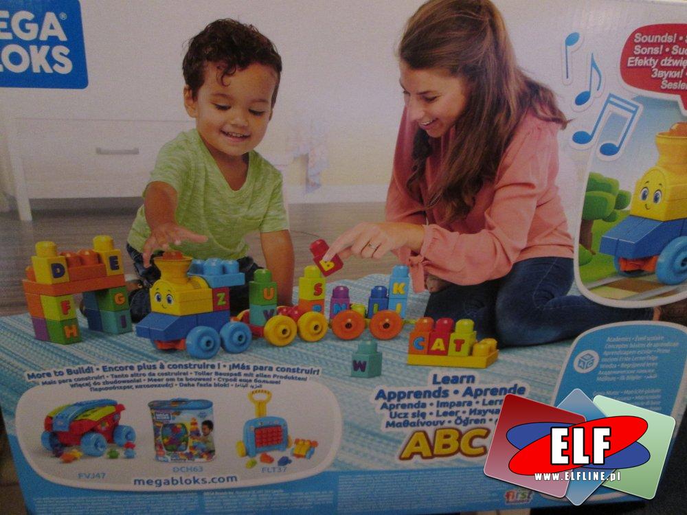 Mega Bloks, Ciuchcia, Ciuchcie, Pociąg, Pociągi, Kolejka, Kolejki, Klocki
