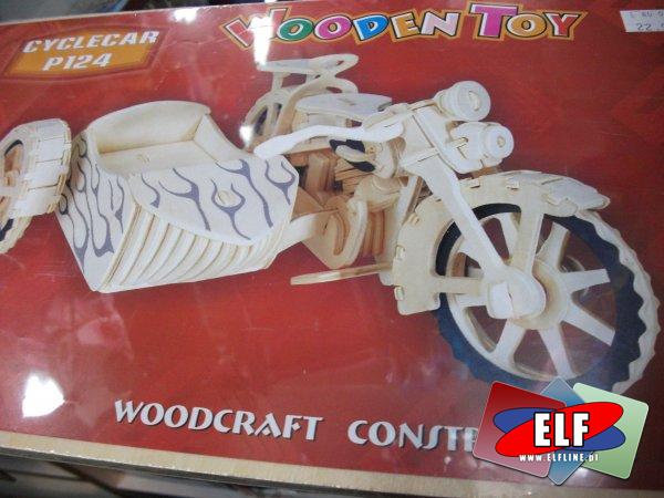 Puzzle drewniane, przestrzenne 3d, modele drewniane, model drewniany