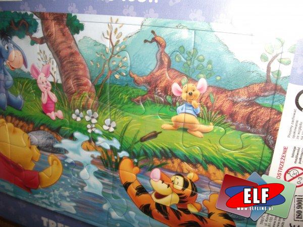 Puzzle ramkowe, w ramce 15 elementów płaskie dla dzieci