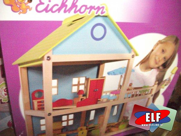 Domek drewniany dla lalek, domki drewniane dla lalki