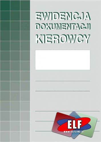 Oświadczenie w sprawie dni wolnych naszych kierowców 813-4, karta postoju 814-5, ewidencja czasu pracy kierowcy 817-1, ewidencja dokumentacji kierowcy 823-1, druk, druki