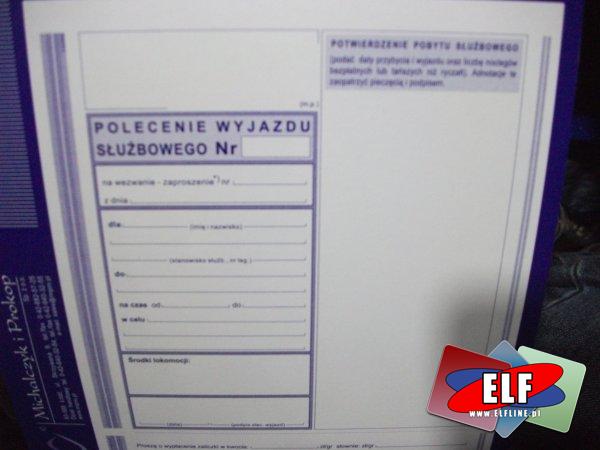 Polecenie wyjazdu służbowego, wyjazd służbowy, delegacja, delegacje