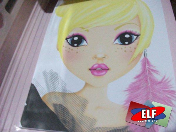 Top model, kolorowanka, kolorowanki, zestawy do projektowania ubrań, piesków, koni, domów, farma, z szablonami, naklejkami, naklejka, naklejki, projektantka, dla projektantki, projektantek