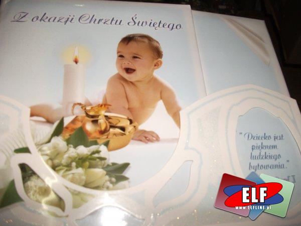 Karnet na chrzest