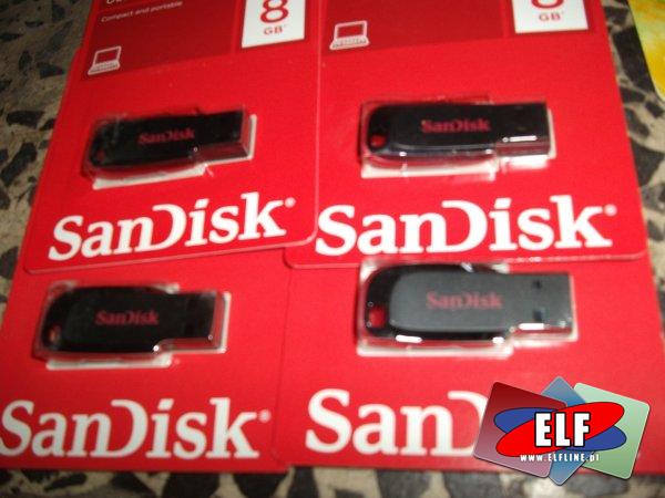 Pamięci pendrive flash usb 8GB i 16GB i sd, microsd, micro sdhc 8GB + adapter