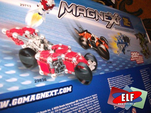 Klocki magnetyczne magnext zbuduj ponad 200 różnych konstrukcji