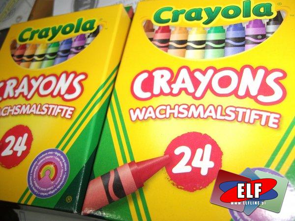Kredki świecowe crayons, kredka świecowa