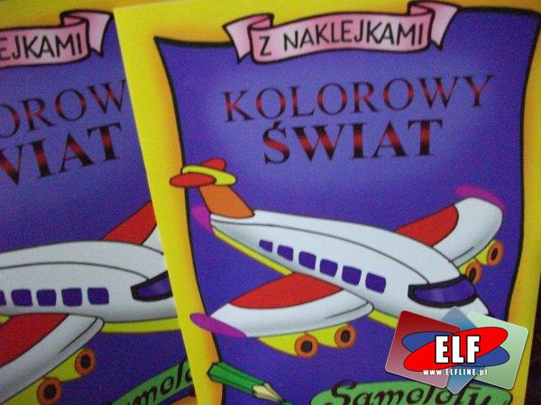 Kolorowanki, malowanki, kolorowanka, malowanka, do kolorowania, malowania, zwykła, wodna, z naklejkami, bez naklejek i inne