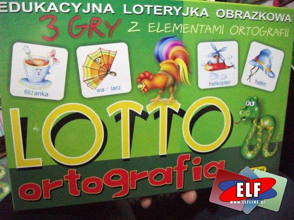 Gra lotto ortografia, gry