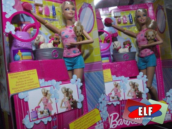 Lalka barbie z pieskami, lalki barbie
