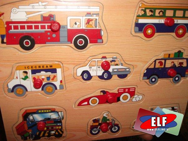 Puzzle drewniane edukacyjne dla maluchów, układanki drewniane, układanka drewniana