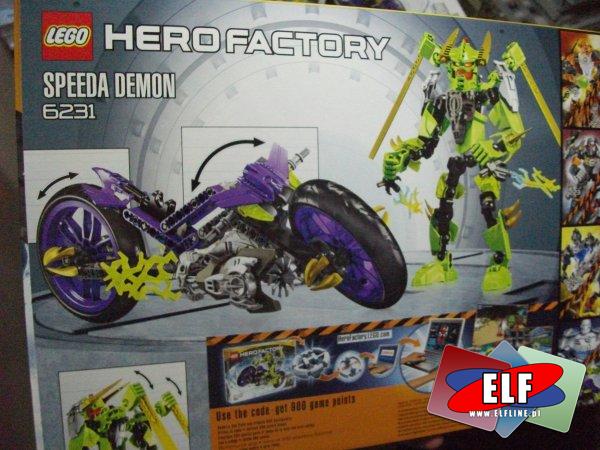 Lego hero factory, 6230, 6231, klocki