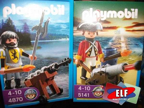 Playmobil piraci i rycerze, 4870, 5141, 4870, 5141, klocki