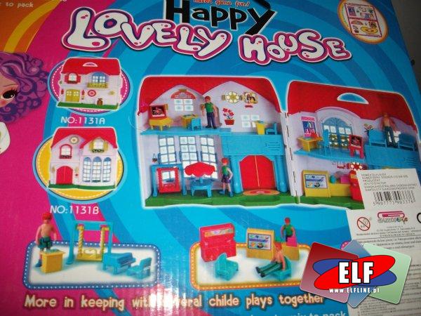 Domek plastikowy dla lalki, domki plastikowe dla lal, lalek, laleczek, laleczki