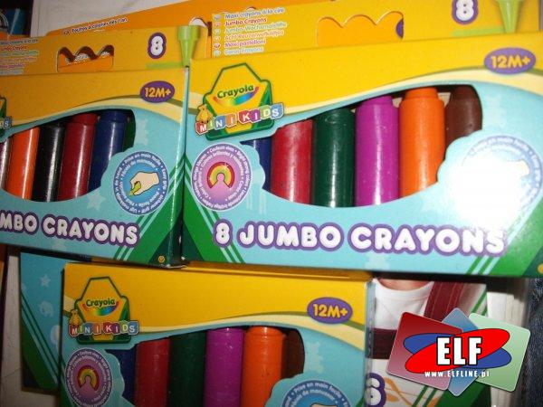 Kredki świecowe grube crayola, kredka świecowa gruba