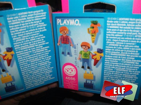 Playmobil, 4686 Pierwszoklasiści, 4347 Drzewko dla kotów, klocki