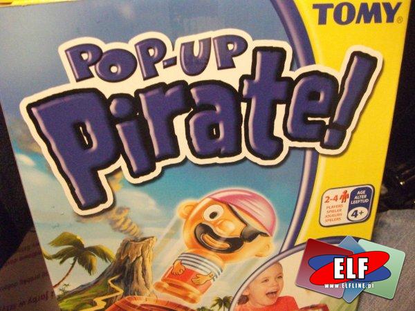 Gra beczka pirata, tomy, gry