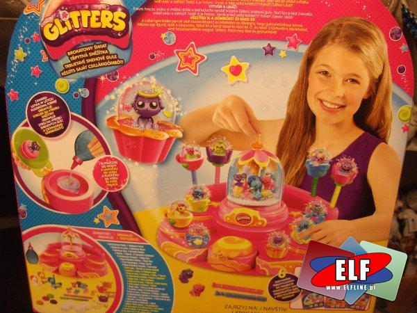 Glitters, zestaw kreatywny, zestawy kreatywne, brokatowy świat, zbuduj mega karuzelę która się kręci, karuzela