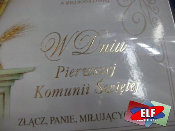 Karnety ślubne i komunijne, kartki, pamiątki