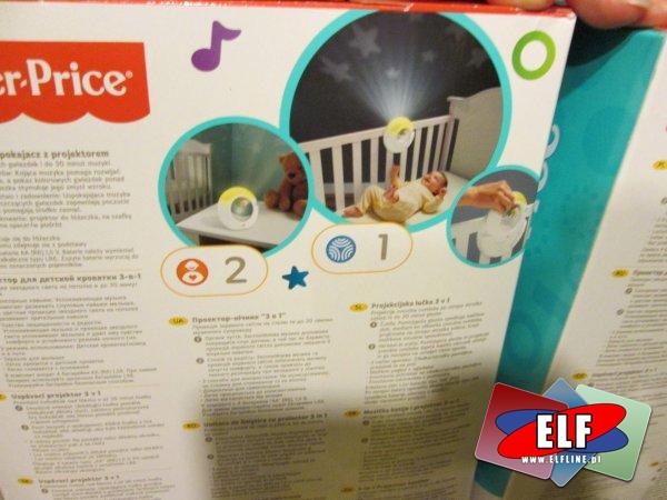 Fisher Price, uspokajacz z rzutnikiem