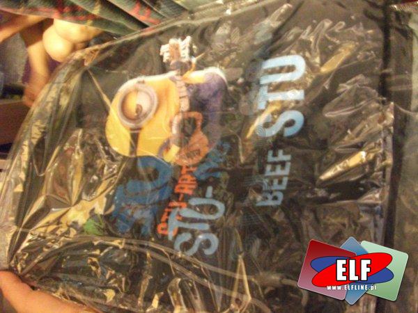 Worek na kapcie minionki, worki na kapcie