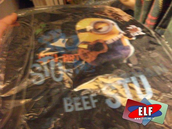 Worek na kapcie minionki, worki na kapcie