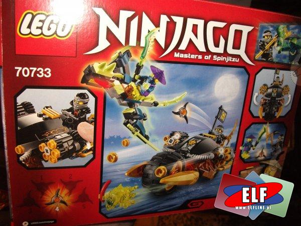 Lego Ninjago, 70739, 70740, 70741, 70742, 70743, 70744, 70733 Motocykl Cole a