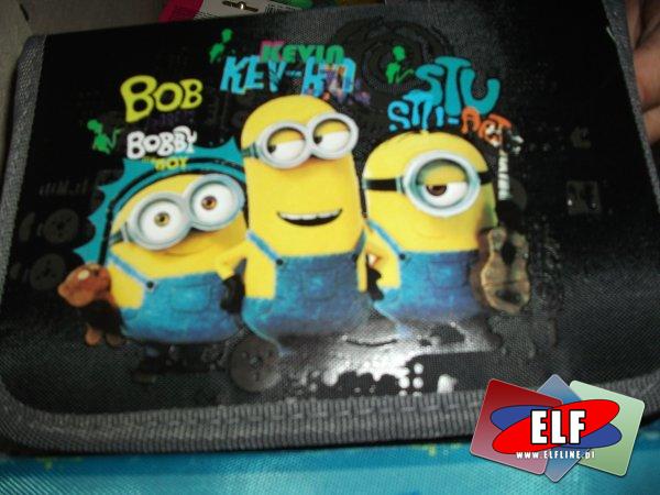 Piórniki minionki, minioons, piórnik