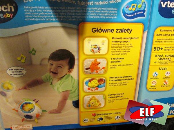 Hula kula VTECH, sama się kręci, 50+ piosenki, melodie, zwroty