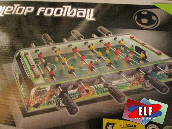 Gra piłkarzyki z rączkami football drewniany, piłka nożna