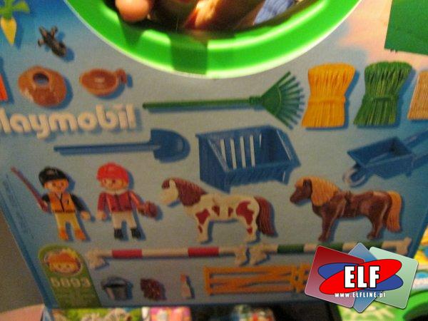 Playmobil, 5893 Skrzynia Konie, Koń, klocki