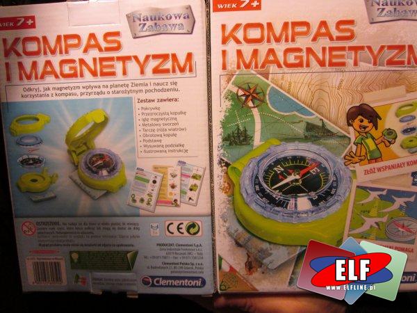 Zestawy kreatywne, naukowe, kompas i magnetyzm