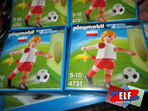 Playmobil, 4731 Piłkarz Reprezentacji Polski, klocki