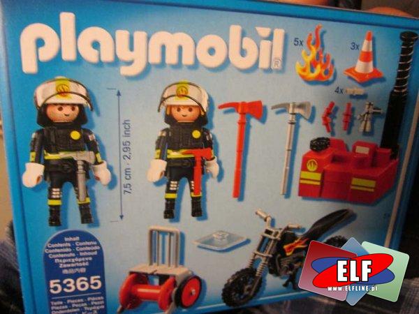 Playmobil, 5365 City Action Strażacy z hydrantem, klocki