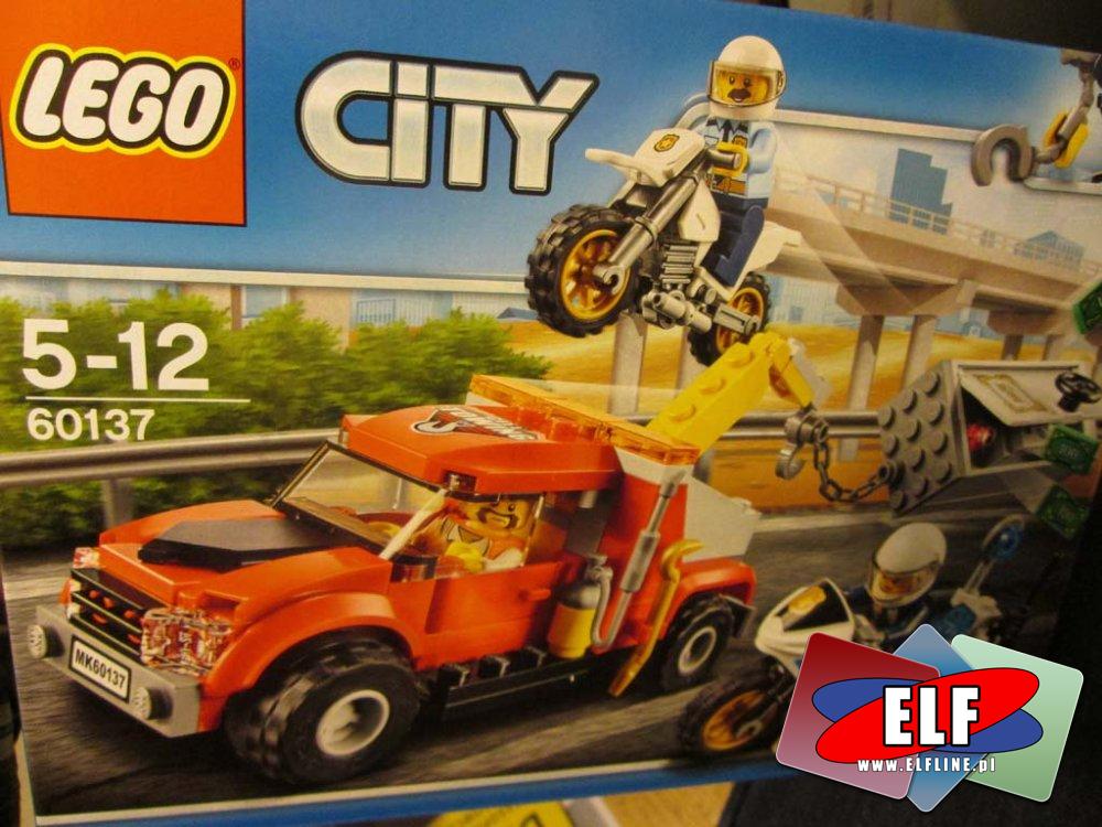 Lego City, 60139 Mobilne centrum dowodzenia, 60137 Eskorta policyjna, 60147 Łódź rybacka, klocki