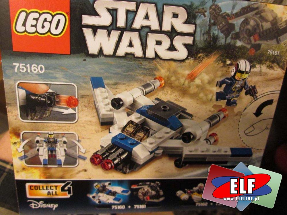 Lego StarWars, 75160 U-Wing, 75165 Żołnierze Imperium, 75162 Y-Wing, klocki, Star Wars